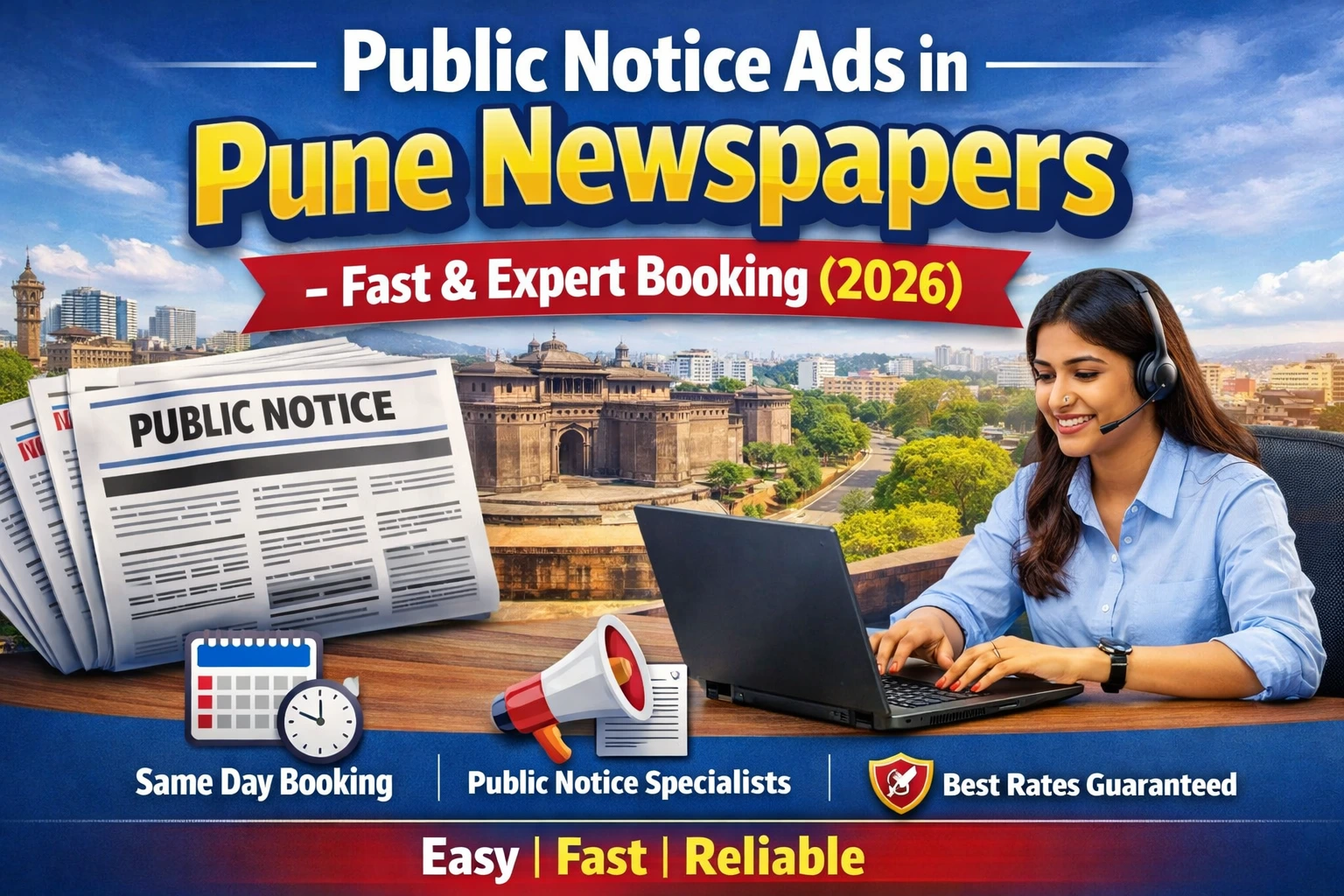 Public Notice Ads Pune Newspapers